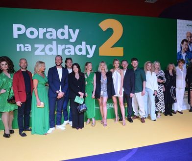 Czerwony dywan pełen gwiazd na premierze filmu "PORADY NA ZDRADY 2" Zobacz galerię zdjęć z wydarzenia!