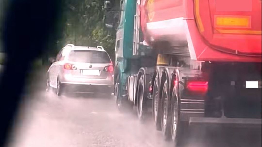 Bulwersujące nagranie spod Kamiennej Góry