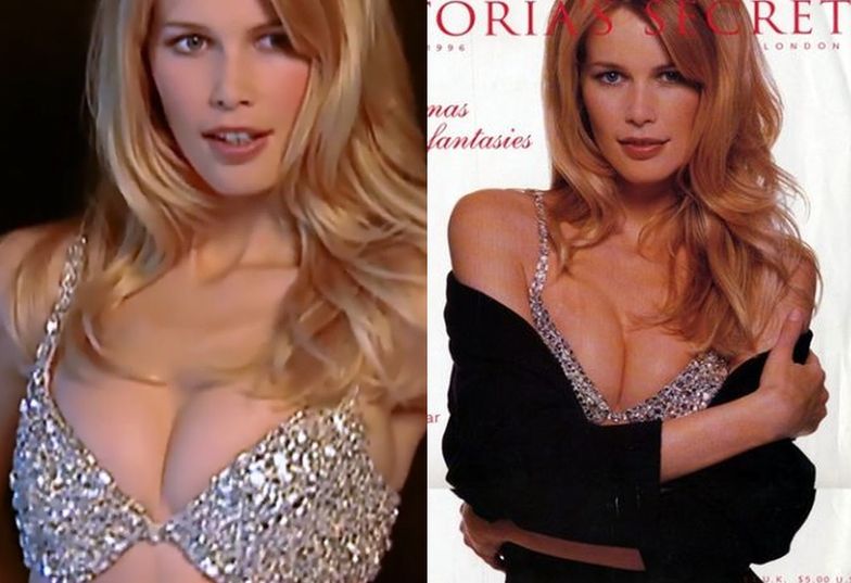 1996: Claudia Schiffer, "The Million Dollar Miracle Bra" warty milion dolarów