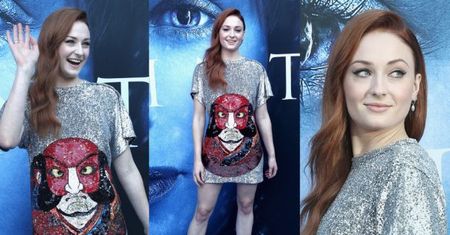 Gwiazda "Gry o tron" promuje serial na ściance