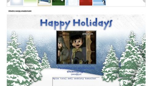 Świąteczne pocztówki z serwisu YouTube 1