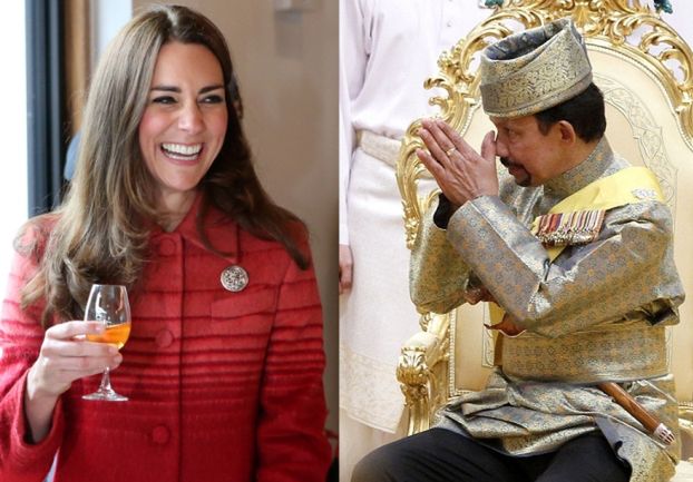 SKANDAL w Wielkiej Brytanii: Księżna Kate BAWI SIĘ U MORDERCY z Brunei!
