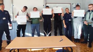 Legnica: Rozmawiali o tym, że za każdy czyn trzeba wziąć odpowiedzialność.