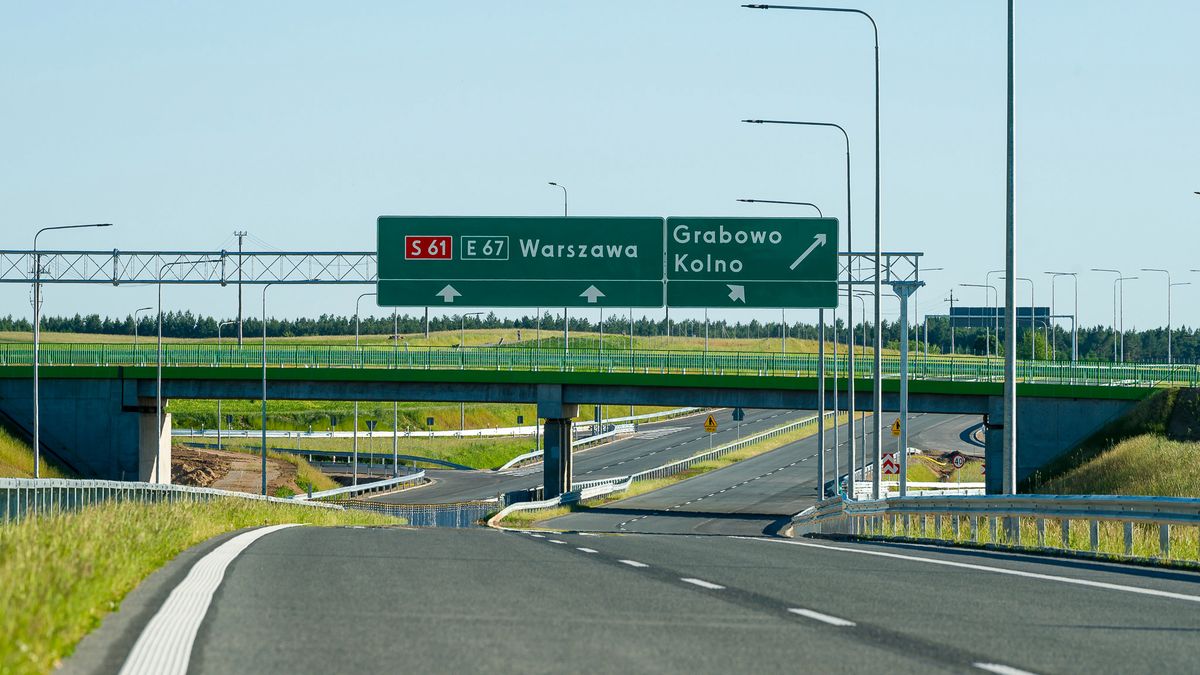 Nowe odcinki S61 usprawnią ruch w północno-wschodniej Polsce.