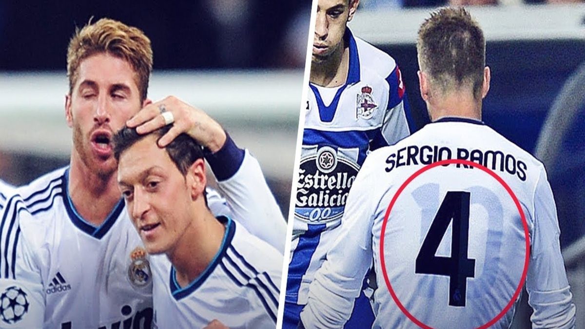 Sergio Ramos założył dwie koszulki na mecz