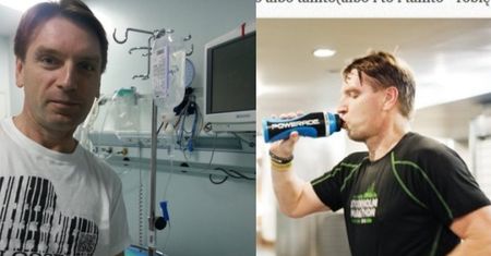 Lis POZUJE W SZPITALU... Przedawkował Powerade?