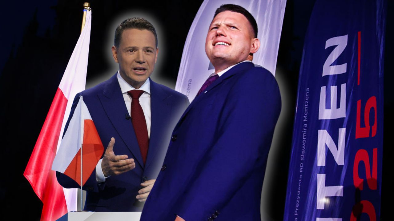 Teraz Trzaskowski. Ostatnie minuty przed wywiadem u Mentzena 