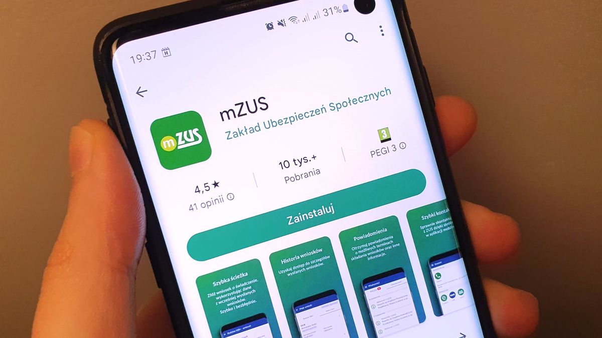 Aplikacja mZUS