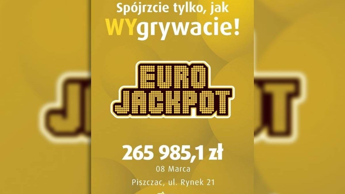 eurojackpot wygrana