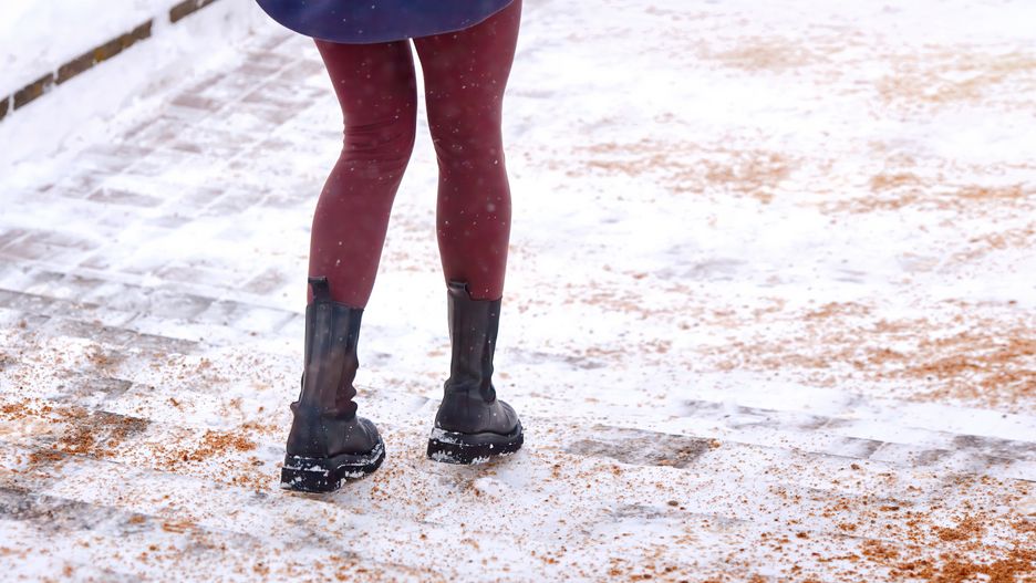 Woman walk down stairs with snow steps during snowfall. Slippery snow stairs sprinkled with sand and salt. Dangerous winter walking.
Woman walk down stairs with snow steps during snowfall. Female in winter boots walking down staircase covered with snow. Slippery snow stairs sprinkled with sand and salt. Dangerous winter walking
woman, stair, snow, walk, stairway, boots, step, hazard, winter, slippery, staircase, frozen, snowy, stairs, slip, foot, leg, accident, steps, injury, path, icy, walking, snowfall, ice, weather, danger, dangerous, freeze, surface, snowdrift, risk, footpath, pedestrian, female, shoes, salt, sprinkled, sand, grit, woman, stair, snow, walk, stairway, boots, step, hazard, winter, slippery, staircase, frozen, snowy, stairs, slip, foot, leg, accident, steps, injury, path, icy, walking, snowfall, ice, weather, danger, dangerous, freeze, surface, snowdrift, risk, footpath, pedestrian, female, shoes, salt, sprinkled, sand, grit