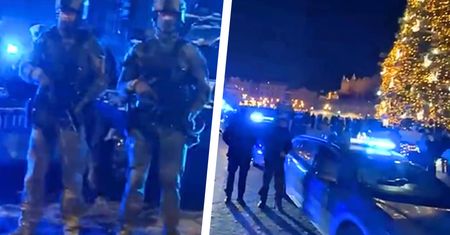 Powietrze przeszył dźwięk syren. Wyjątkowy hołd poległym policjantom