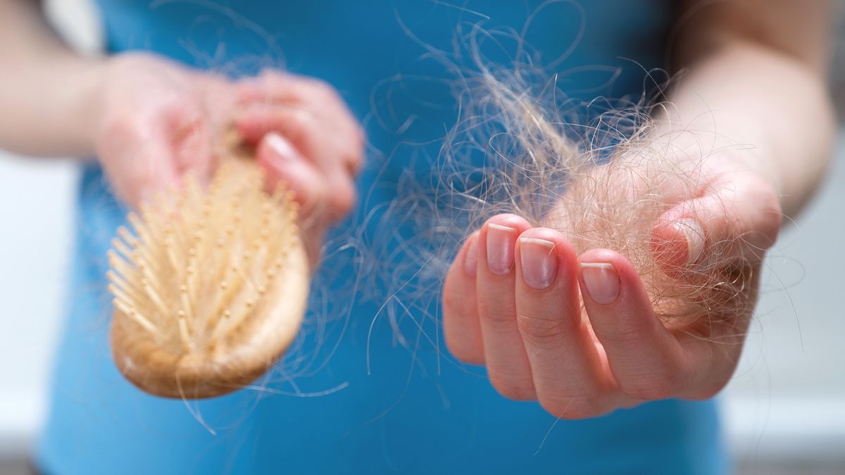 A woman holds a wooden comb in her hands, cleans it of fallen hair after combing. The concept of head health problems, deficient conditions in the body due to stress and depression, a consequence of chemotherapy and radiation for cancer.
A woman holds a wooden comb in her hands, cleans it of fallen hair after combing. The concept of head health problems, deficient conditions in the body due to stress and depression, a consequence of chemotherapy and radiation for cancer.
Aleksandr Zubkov
consequences, yanks, pulls out
