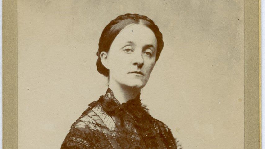 Jadwiga Zamoyska, lata 50. XIX wieku, Zbiory Biblioteki Kórnickiej PAN,