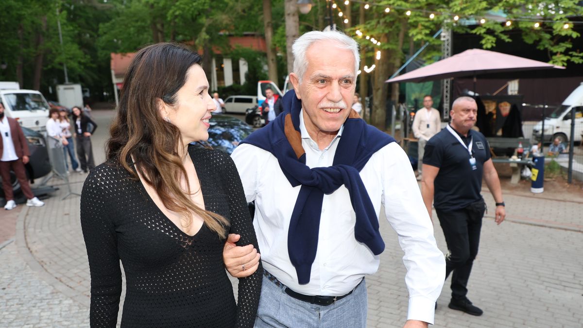 Zygmunt Solorz wraz z żoną Justyną Kulką