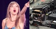 Taylor Swift zmierza na scenę w... WÓZKU Z MOPAMI. Nagranie hitem sieci (WIDEO)