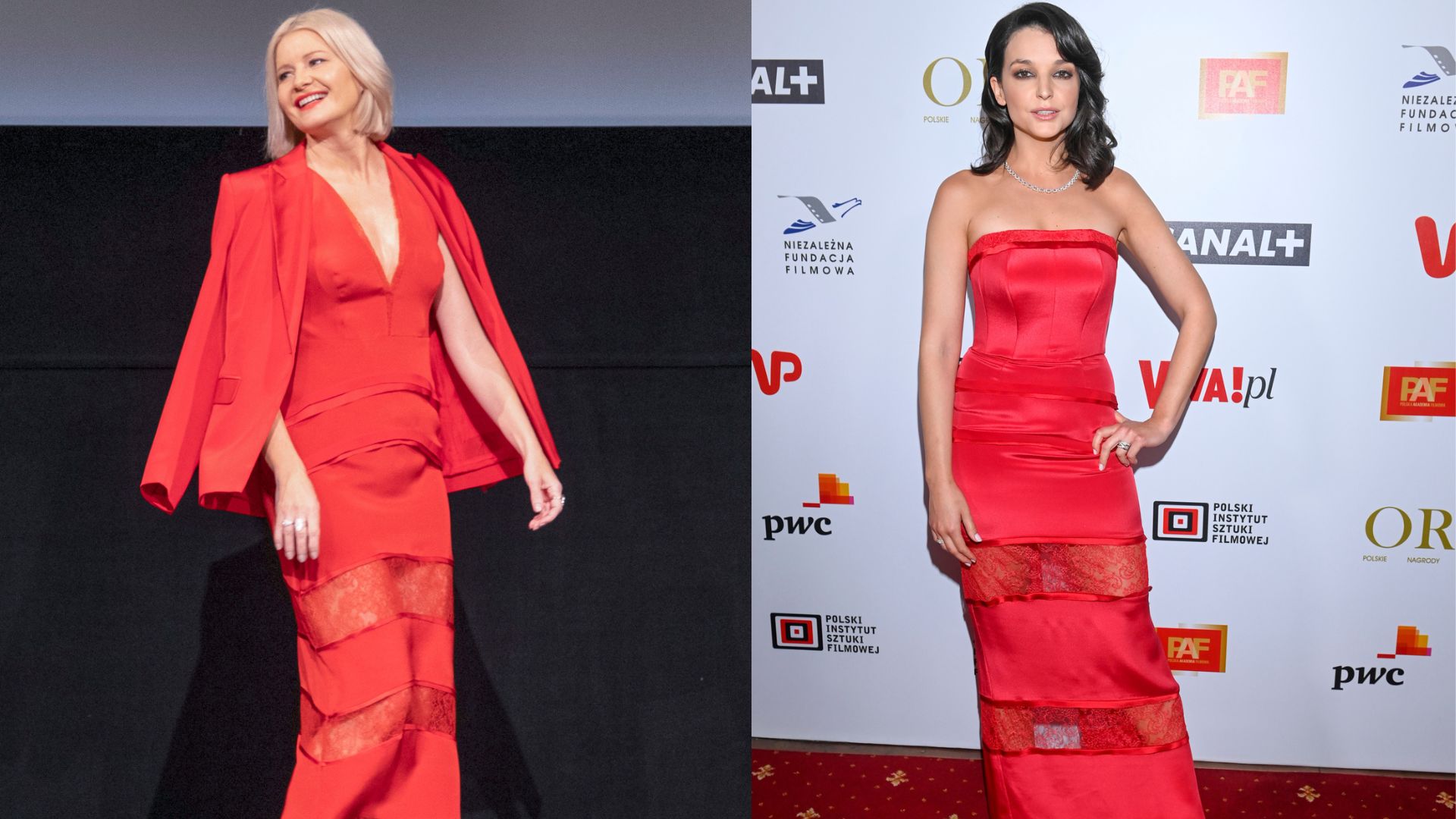 Małgorzata Kożuchowska i Maria Dębska 