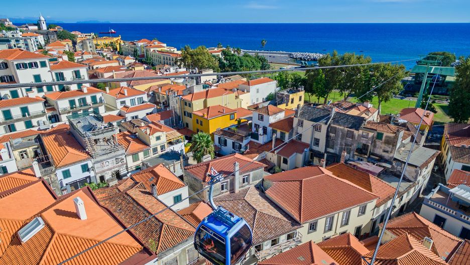 Kolejka linowa na Maderze