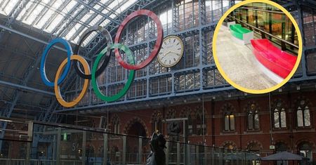 Ludzie zdumieni. Pokazano, gdzie są dziś pierścienie olimpijskie z Londynu