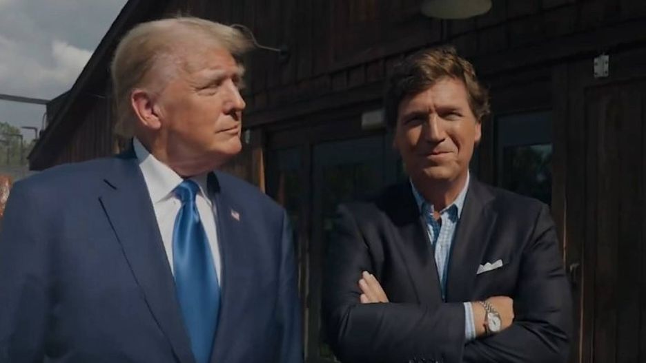 Donald Trump i Tucker Carlson