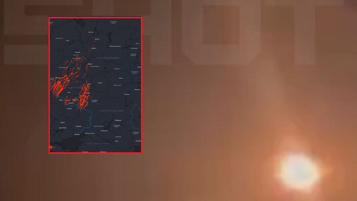 Ukraina zaatakowała Rosję dronami. Niektóre trafiły celu