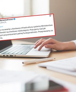 Awaria w Ministerstwie Sprawiedliwości. Niedostępne m.in. KRS i KRZ