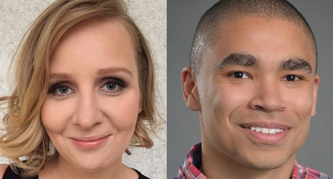 Sylwia Snopkiewicz i Omar Mhina w TalentMedia