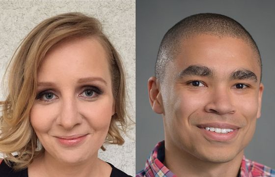 Sylwia Snopkiewicz i Omar Mhina w TalentMedia