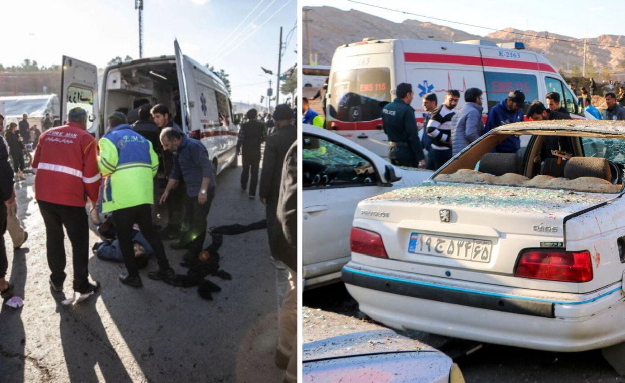 Terrorist attack strikes Iran: Over 100 deaths near Suleimani's tomb on third anniversary of his demise