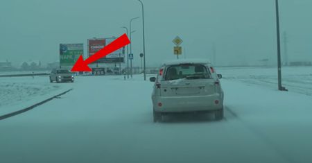 Sceny na drodze. Tylko spójrzcie, co się stało ze skodą