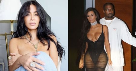 Kim Kardashian pozuje topless i WBIJA SZPILĘ Kanye Westowi: "Ciągle MUSIAŁAM się z kimś konsultować. Wyobrażacie sobie?"