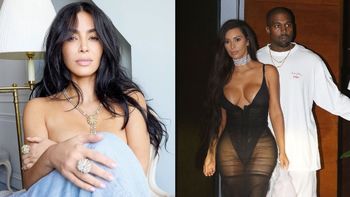 Kim Kardashian pozuje topless i WBIJA SZPILĘ Kanye Westowi: "Ciągle MUSIAŁAM się z kimś konsultować. Wyobrażacie sobie?"