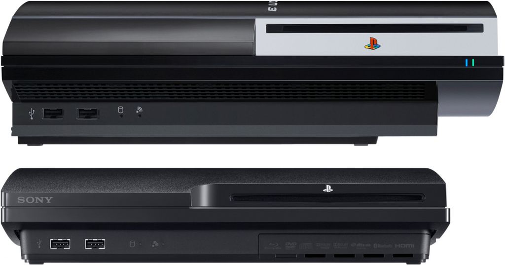 PS3 vs. PS3 Slim. Kiedyś te różnice były bardziej widoczne. Dziś PS4 już jest małe, więc czy naprawdę musi być mniejsze?