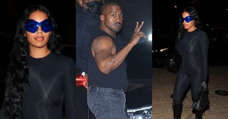 Kanye West zabrał na kolację SOBOWTÓRKĘ KIM KARDASHIAN... Przypadek? (ZDJĘCIA)