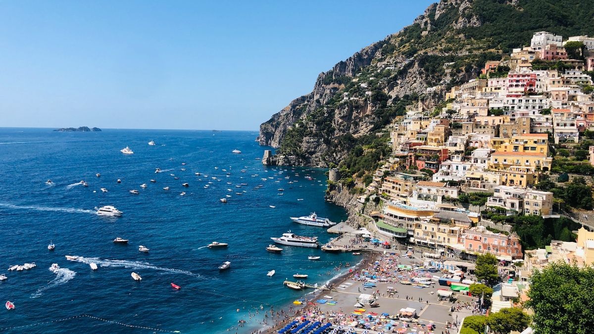 Wybrzeże Amalfi to jedno z najpopularniejszych miejsc na Instagramie.