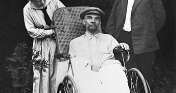 Sparaliżowany Lenin. Choroba ścięła go z nóg