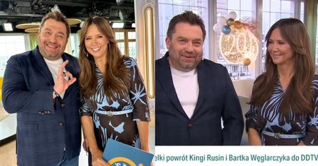 Bartosz Węglarczyk i Kinga Rusin ponownie w "DDTVN". Widzowie już wydali werdykt: "Jesteście jak wino". Nie obyło się też bez krytyki
