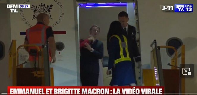 Brigitte Macron uderzyła męża?