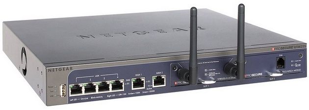 Netgear ProSecure UTM25S firewall wygląd