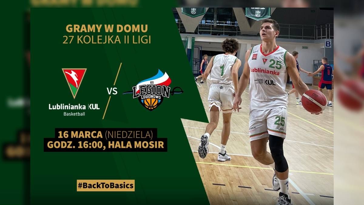 grafika Lublinianka KUL Basketball