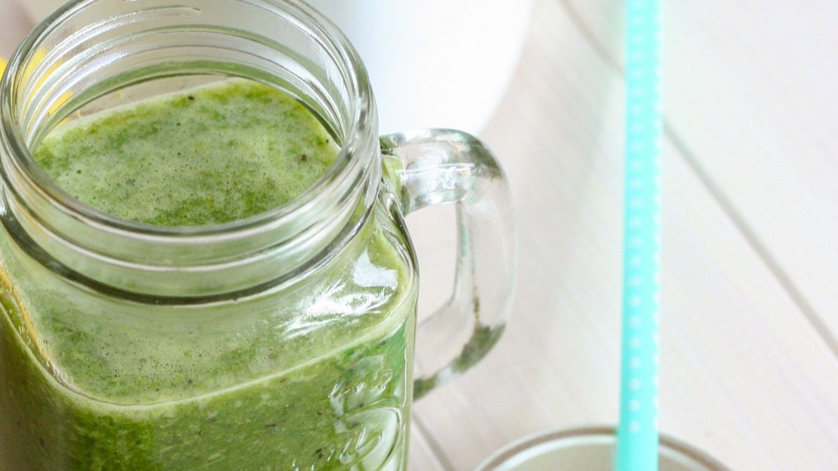 Zielone smoothie na płaski brzuch