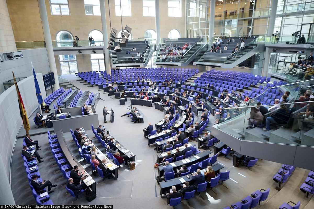 Bundestag - siedziba niemieckiego parlamentu