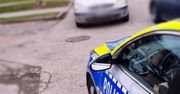 Pijany, bez pasów i z komórką przy uchu. Po zatrzymaniu chciał wysiąść