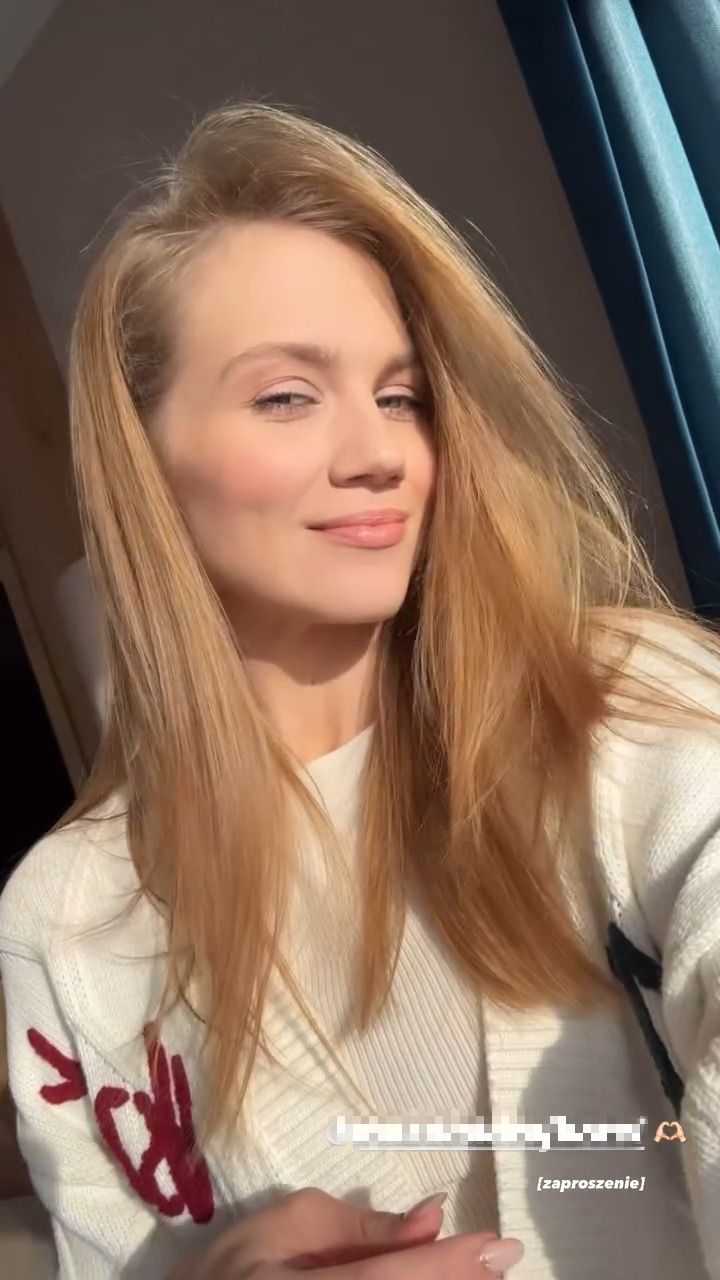 Agnieszka Kaczorowska na Mazurach