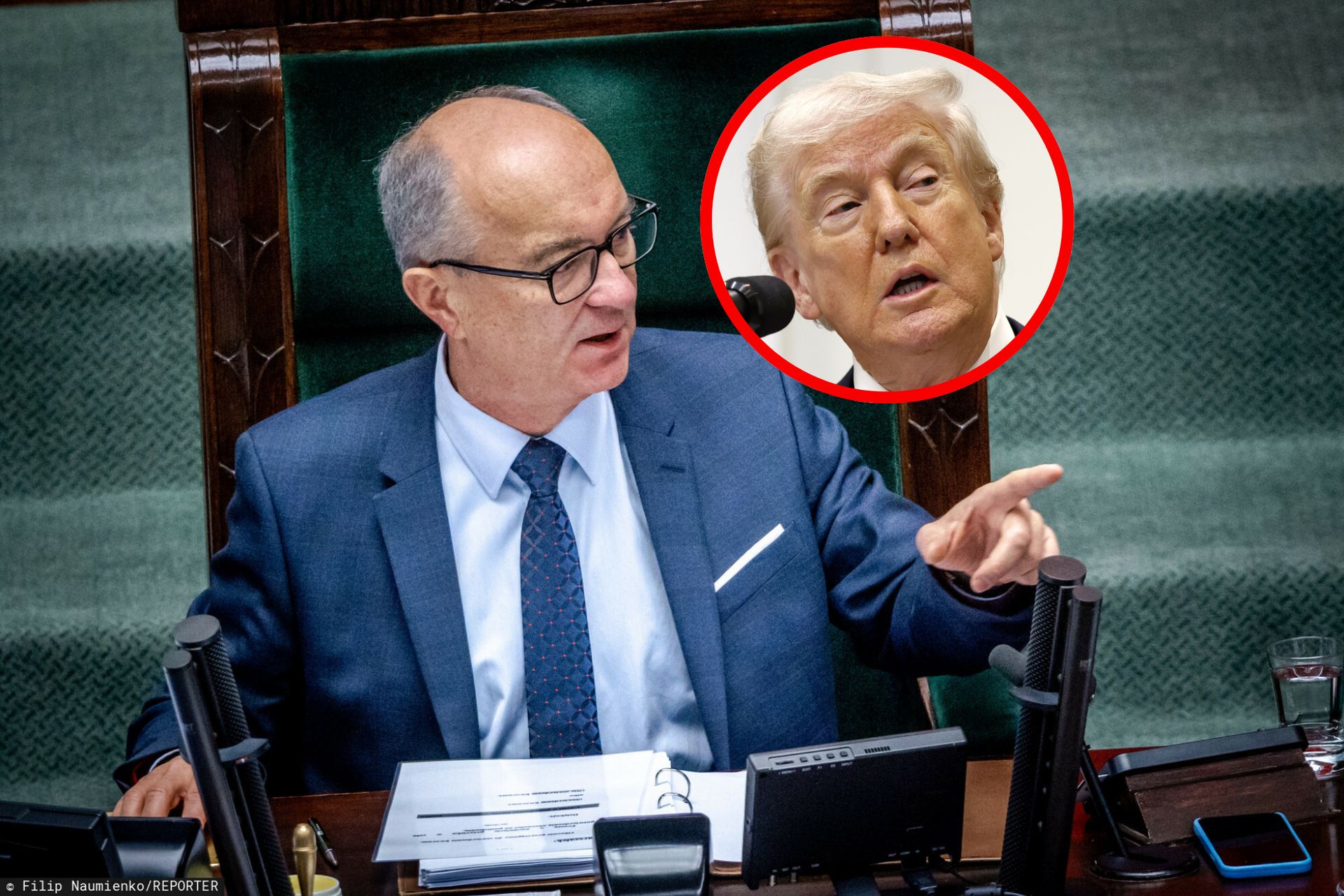 Polacy podzieleni w ocenie reakcji marszałka na propozycję Nobla dla Trumpa