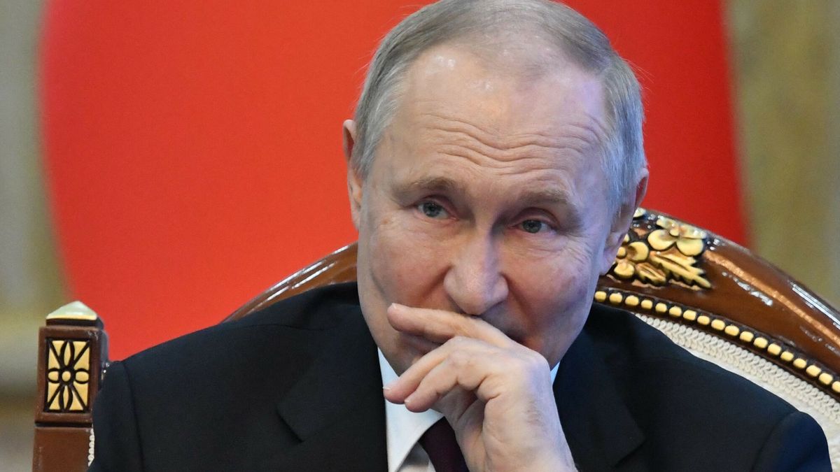 Szczyt Euroazjatyckiej Unii Gospodarczej
Russia's president Vladimir Putin attends the Supreme Eurasian Economic Council meeting at the Congress Hall in Bishkek on December 9, 2022. (Photo by VYACHESLAV OSELEDKO / AFP)
VYACHESLAV OSELEDKO