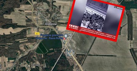 Sabotaż na granicy polsko-ukraińskiej: gwoździe na drogach i zboże na torach