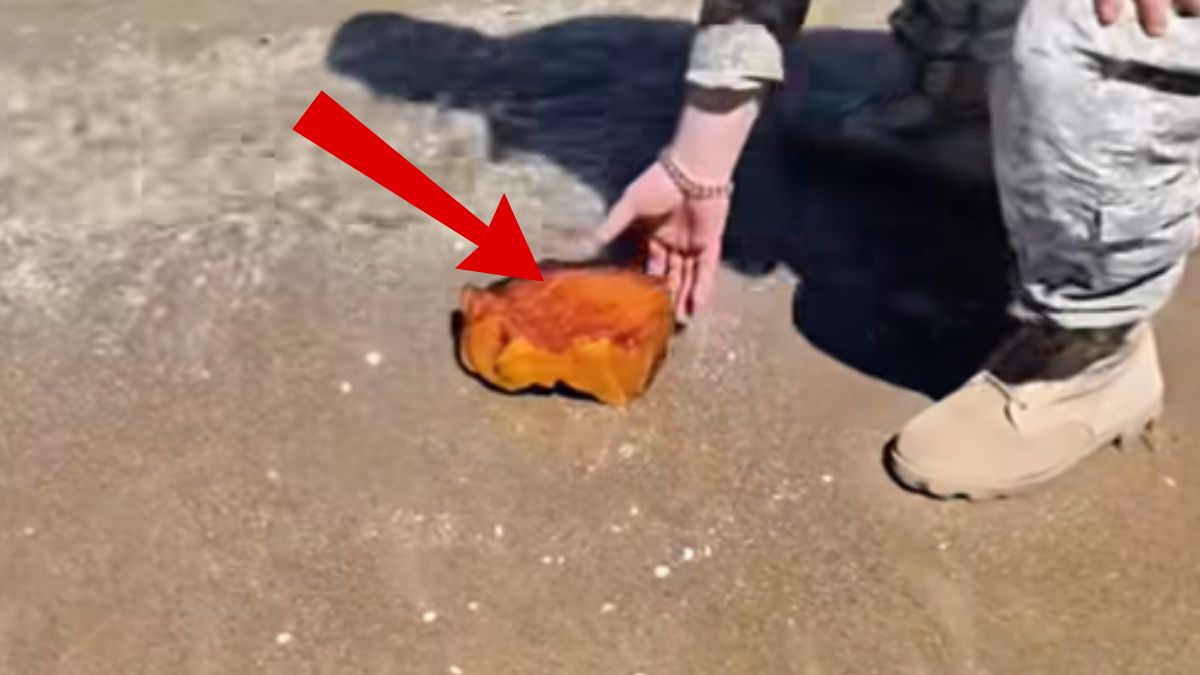 Zdradził, skąd ma wyjątkowy bursztyn.