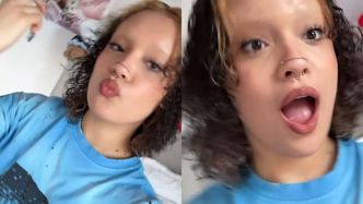 Sara James WYBIELIŁA sobie brwi. Ładne? (ZDJĘCIA)