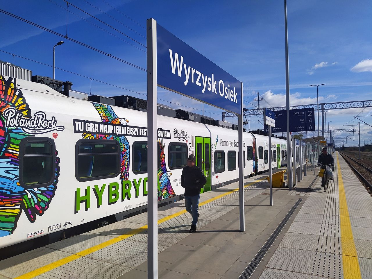Nowe perony na stacjach: Wyrzysk Osiek oraz Białośliwie