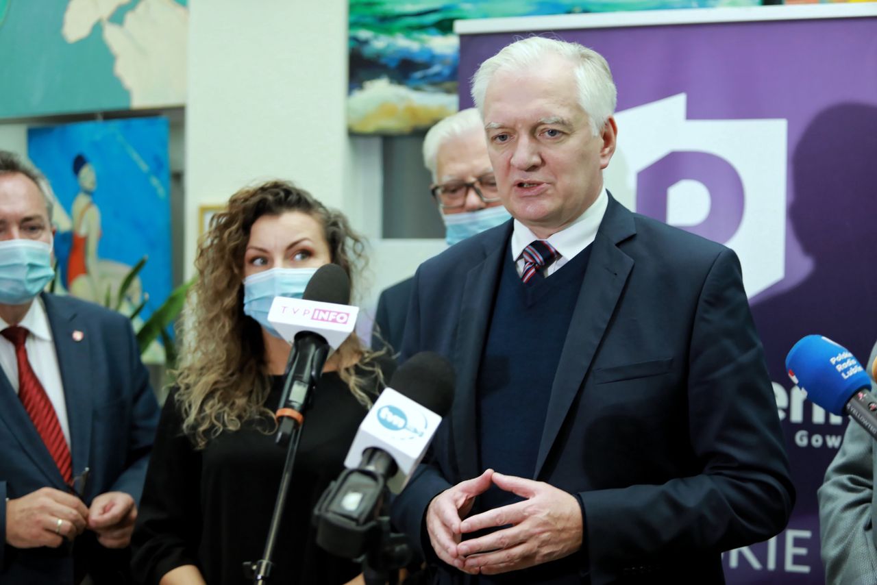 Jarosław Gowin o żarcie dotyczącym Jacka Kurskiego: "Czwarty koalicjant"